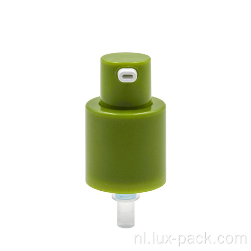 Zilvergouden plastic lotionpomp behandeling crème pomp